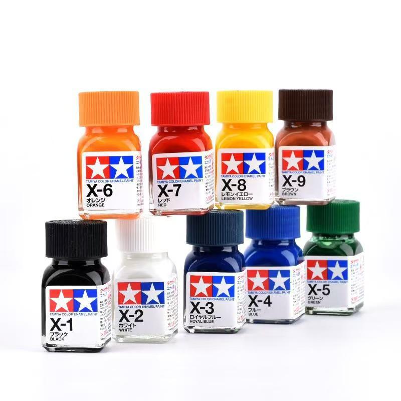 Tamiya Model Paint Set - 10ML X1-X34 Verf Olieverf Glans Militair