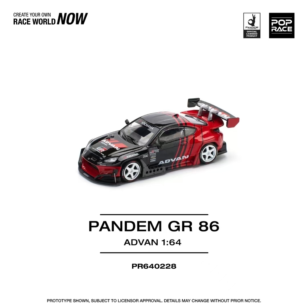 POP Race 1:64 Pandem GR86 ZN8  - Die Cast Car 1 64 recensie en prijs