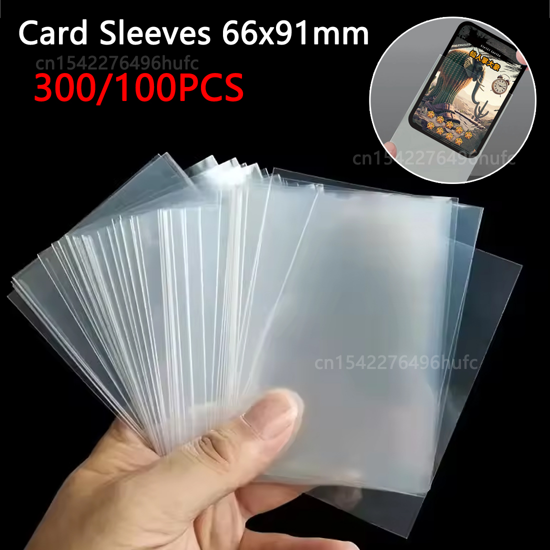 300/100 Stuks 66*91mm Kaart Mo - Pokemon Binder Card recensie en prijs