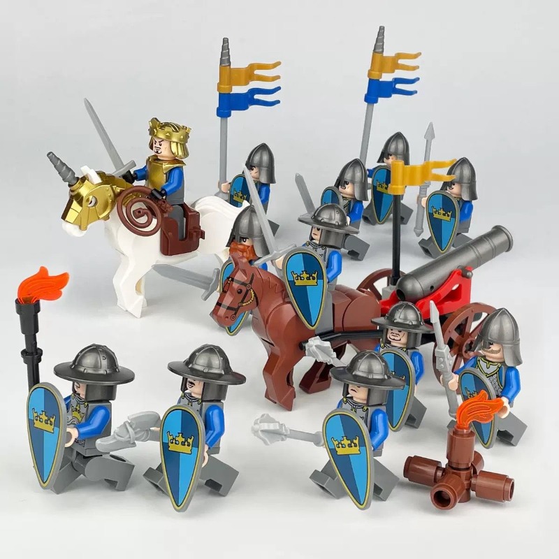 Oude Romeinse middeleeuwse rid - Building Block Mini recensie en prijs