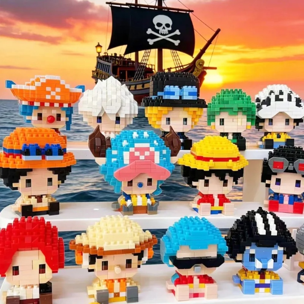 One PIECE Zonnegod Nika Luffy  - Building Block Mini recensie en prijs
