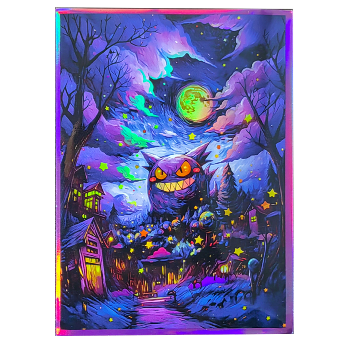 60PCS 66x91mm Pokemon Gengar H - Pokemon Binder Card recensie en prijs