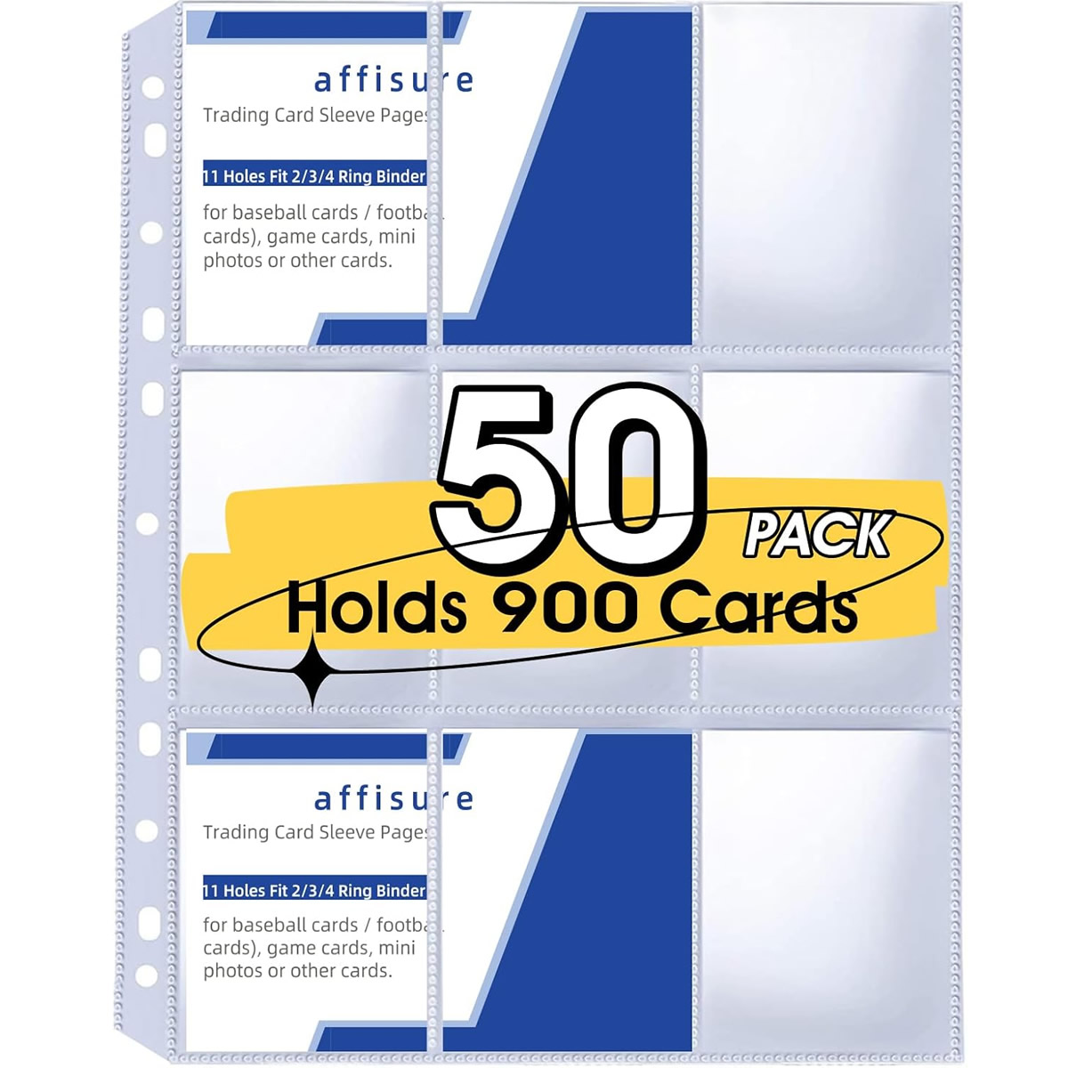 50 stuks 9-vakjes kaarthouders - Pokemon Binder Card recensie en prijs