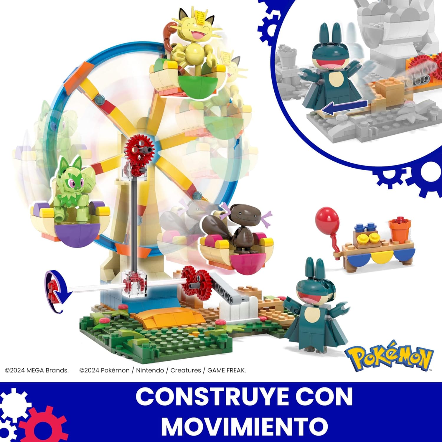 MEGA Pokémon Fun on the Ferris - Lego Set Technic recensie en prijs
